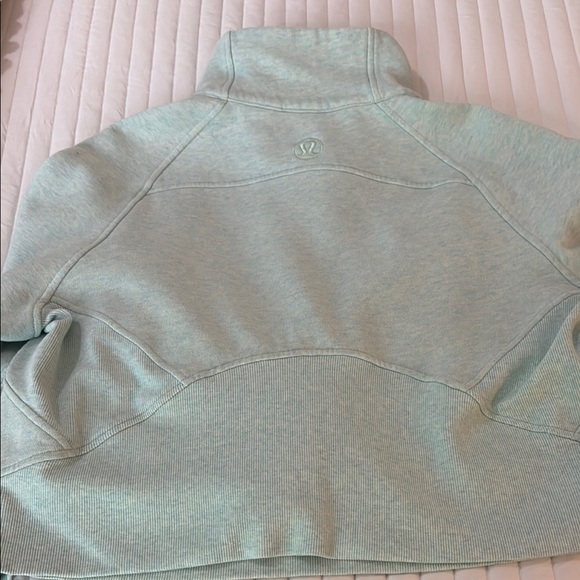Scuba Oversized Funnel-Neck Half Zip - Picture 3 of 6